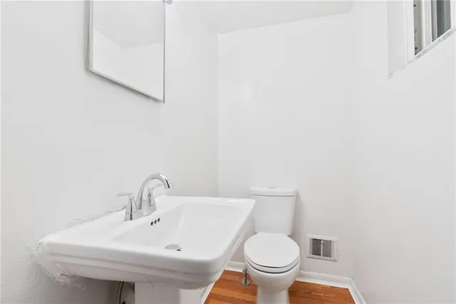 a backyard of a house