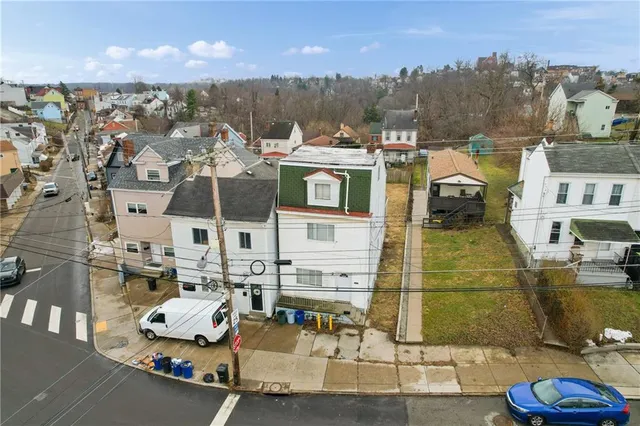 aerial view of a city