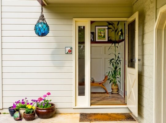 6280 Kalama Road Kapaa, HI 96746 - Photo 2 of 25 a view of a entryway door of the house