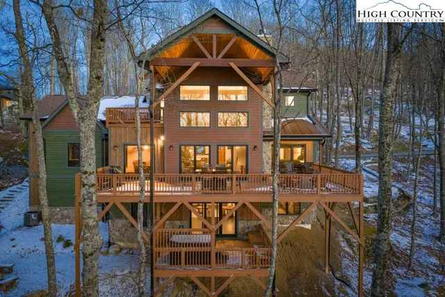 a front view of a building with glass windows