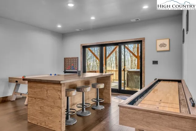 a very nice looking room with a large window