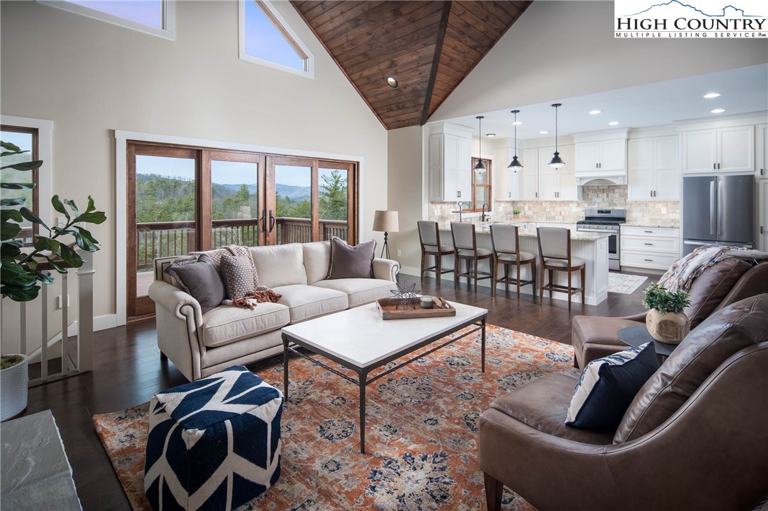 553 Marigold Road Boone, NC 28607 - Photo 2 of 48 a living room with furniture and a large window