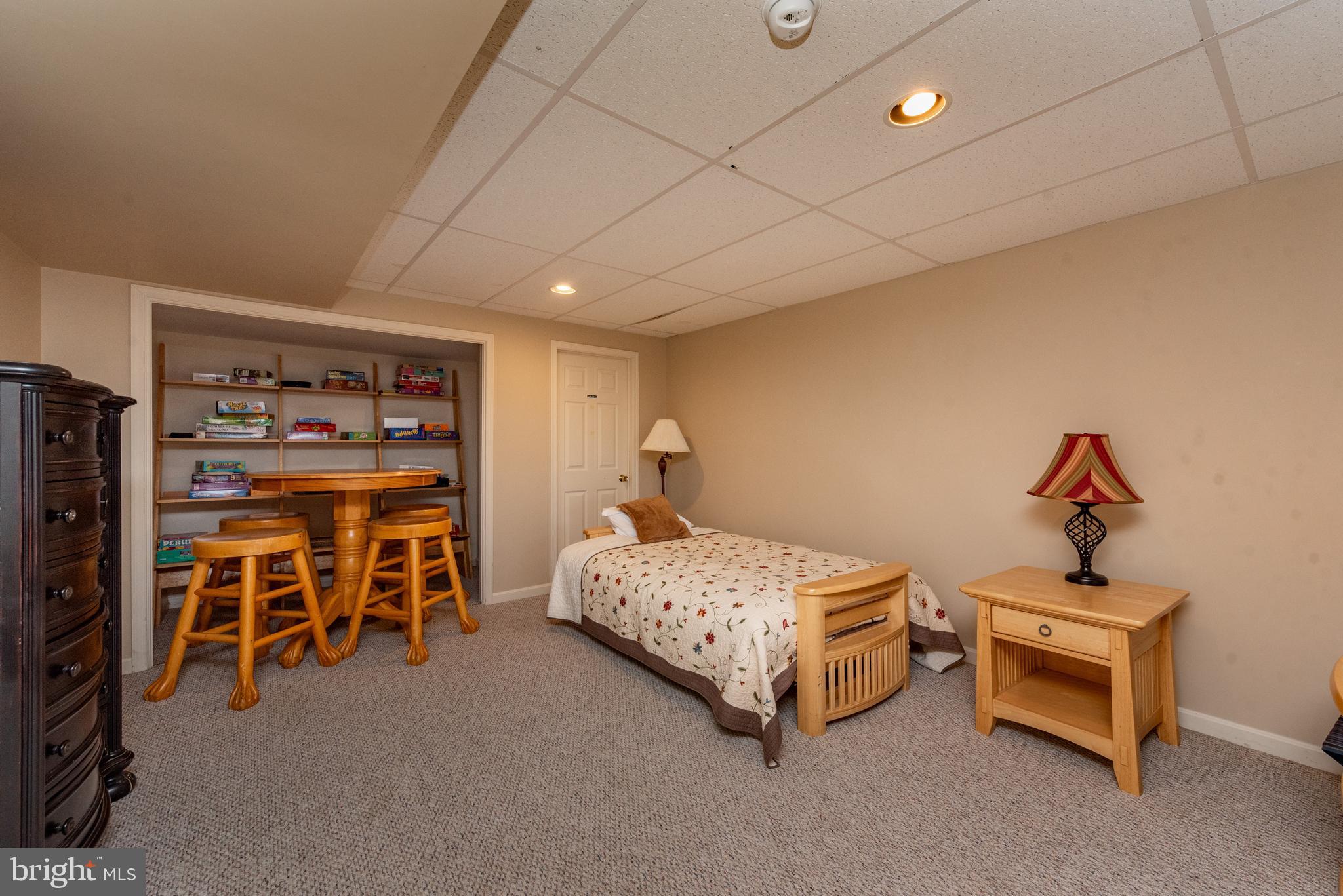 2828 Glendale Road Swanton, MD 21561 - Photo 46 of 78 a bedroom with furniture and a large window