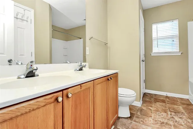 a bathroom with a sink and a toilet