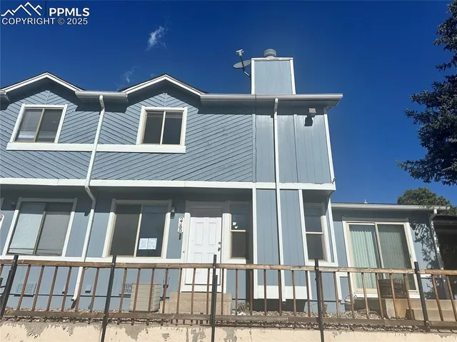 a view of a house with a porch