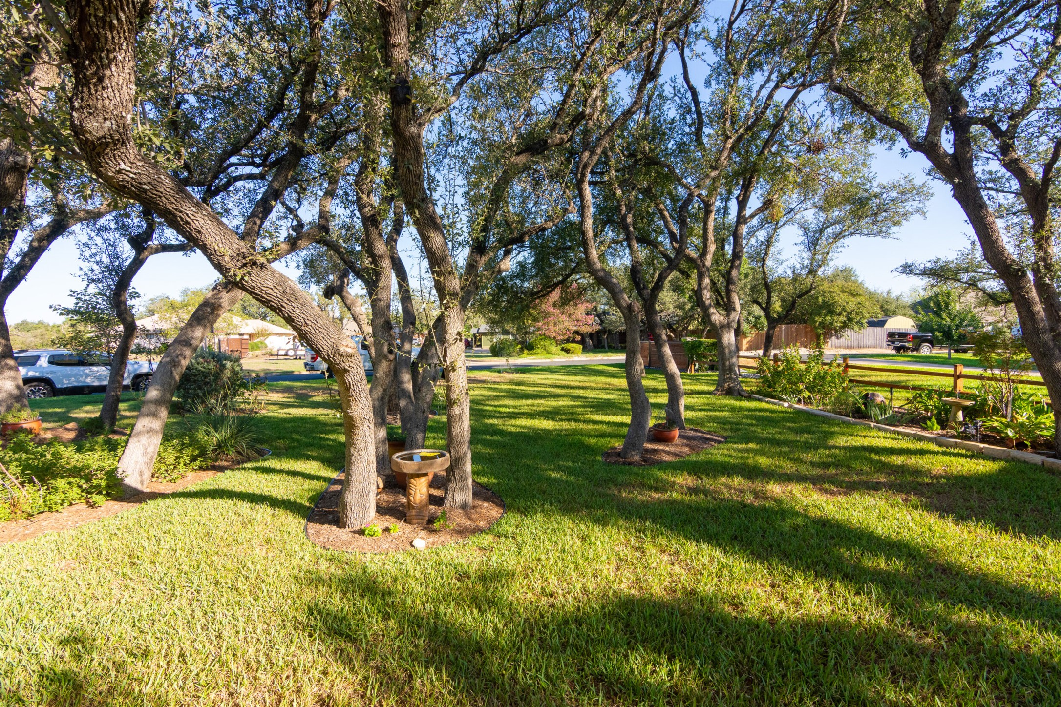 219 Turtle Bend Georgetown, TX 78628 - Photo 6 of 37 Extended side yard give you a peaceful RETREAT OASIS