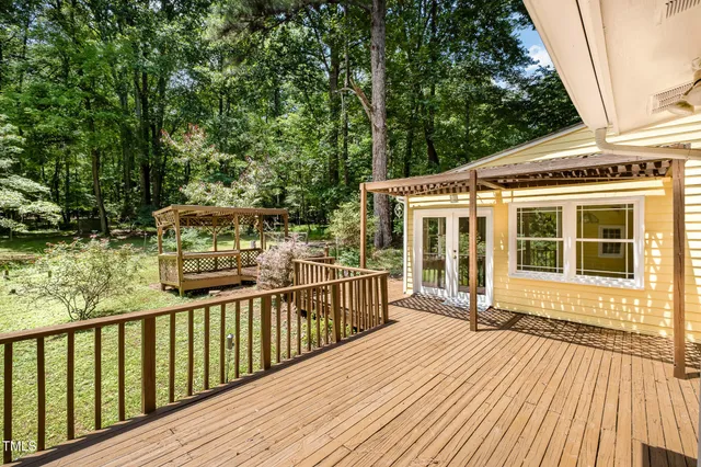 an outdoor view of a garden