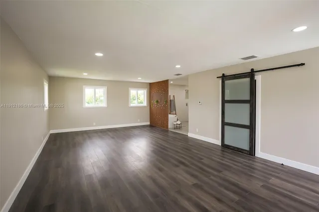 a view of a small space