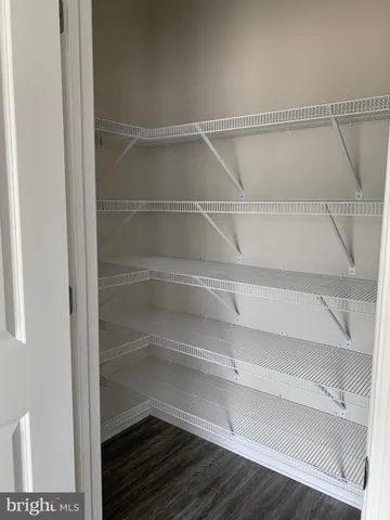 a view of walk in closet