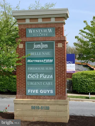 a view of sign board