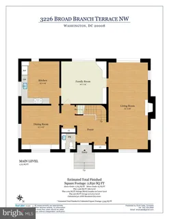 $1,683,000 | 3226 Broad Branch Terrace Northwest, Washington, DC 20008