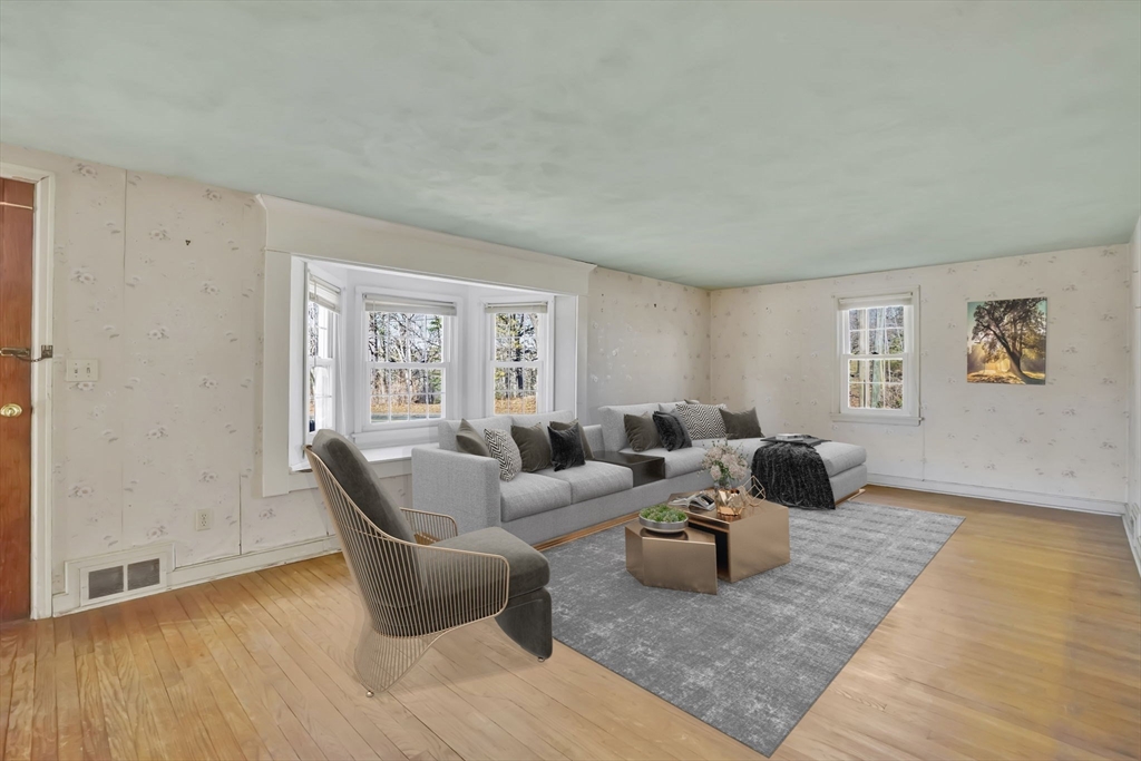 865 South Branch Parkway Springfield, MA 01118 - Photo 18 of 35 a living room with furniture and wooden floor