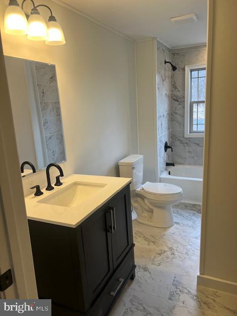 19402 Old Dans Rock Road Southwest Frostburg, MD 21532 - Photo 15 of 25 Modern bathroom with elegant finishes.