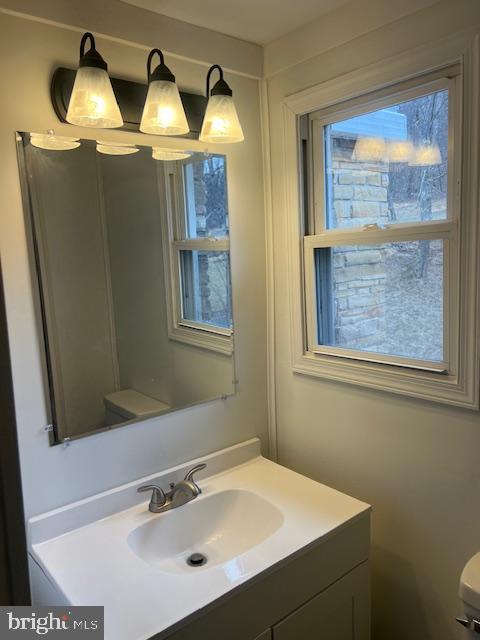 19402 Old Dans Rock Road Southwest Frostburg, MD 21532 - Photo 16 of 25 Bright and airy bathroom with modern fixtures.