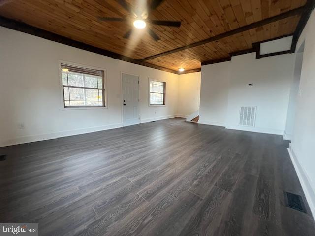 19402 Old Dans Rock Road Southwest Frostburg, MD 21532 - Photo 6 of 25 Spacious room with rustic charm and light.