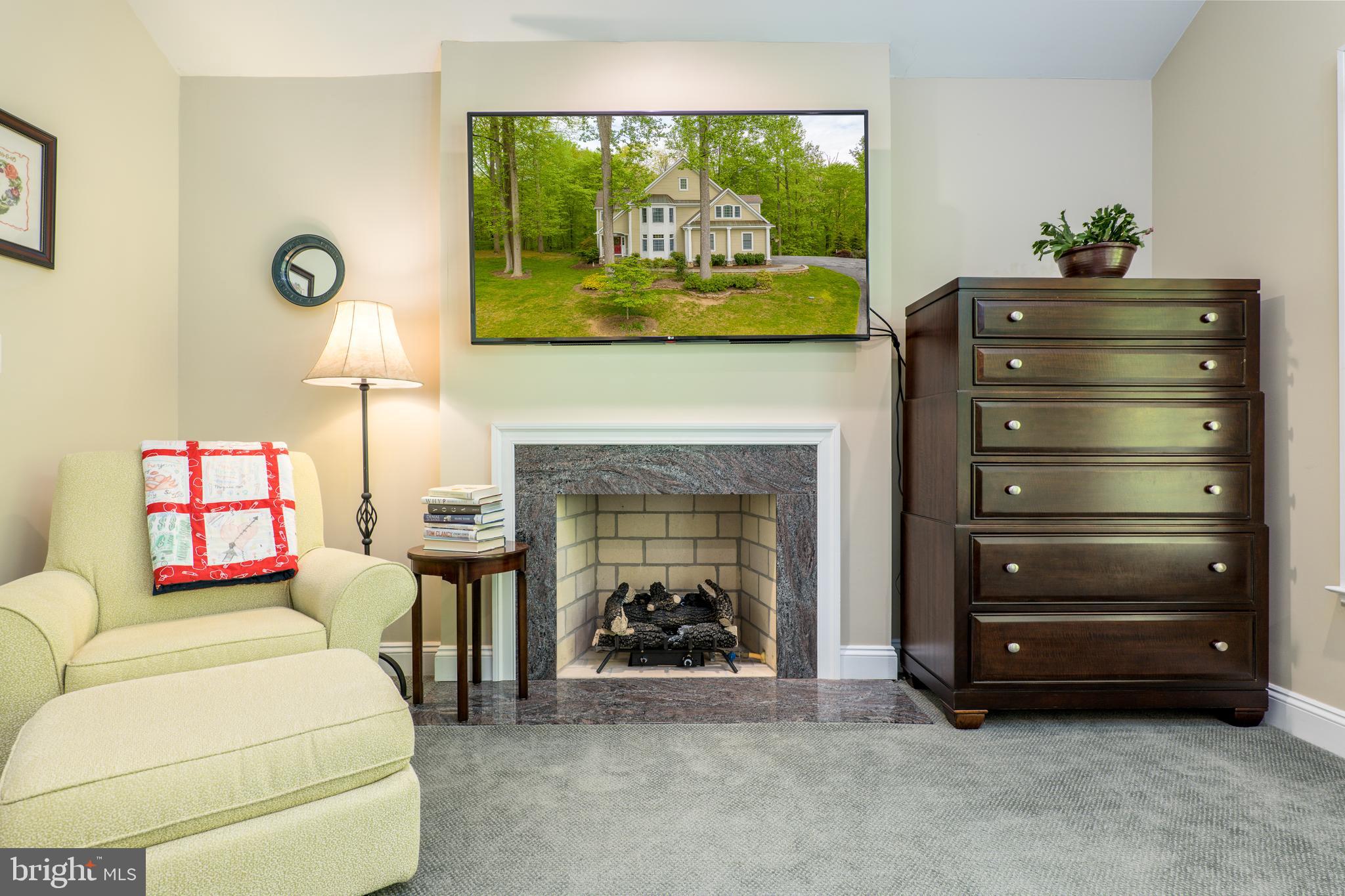 1500 Magers Landing Road Monkton, MD 21111 - Photo 15 of 37 Master Bedroom with gas fireplace