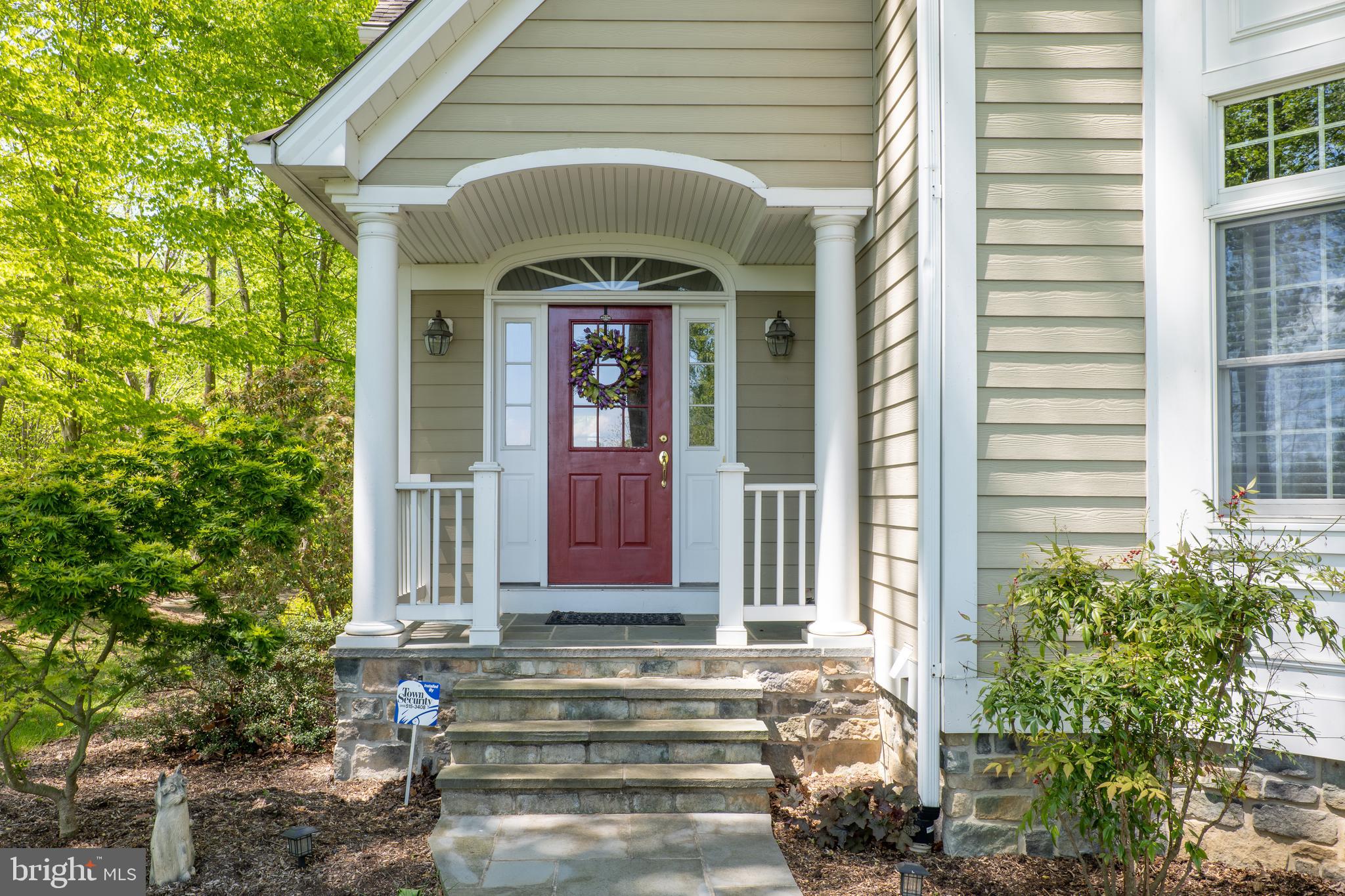1500 Magers Landing Road Monkton, MD 21111 - Photo 4 of 37 Welcoming entrance/stone walkway and porch