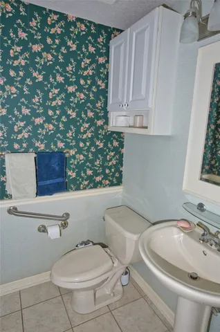 a view of a lake with a yard