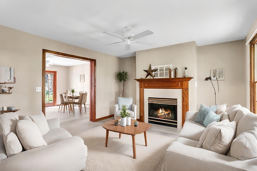 17 Church Road Huntington, MA 01050 - Photo 5 of 36 a living room with furniture and a fireplace