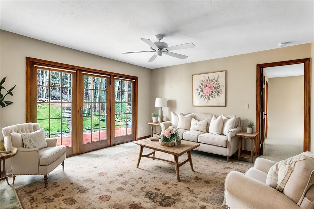 17 Church Road Huntington, MA 01050 - Photo 7 of 36 a living room with furniture and a large window