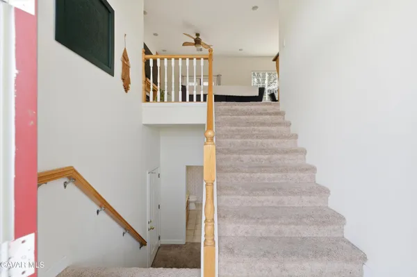 a view of entryway and hall