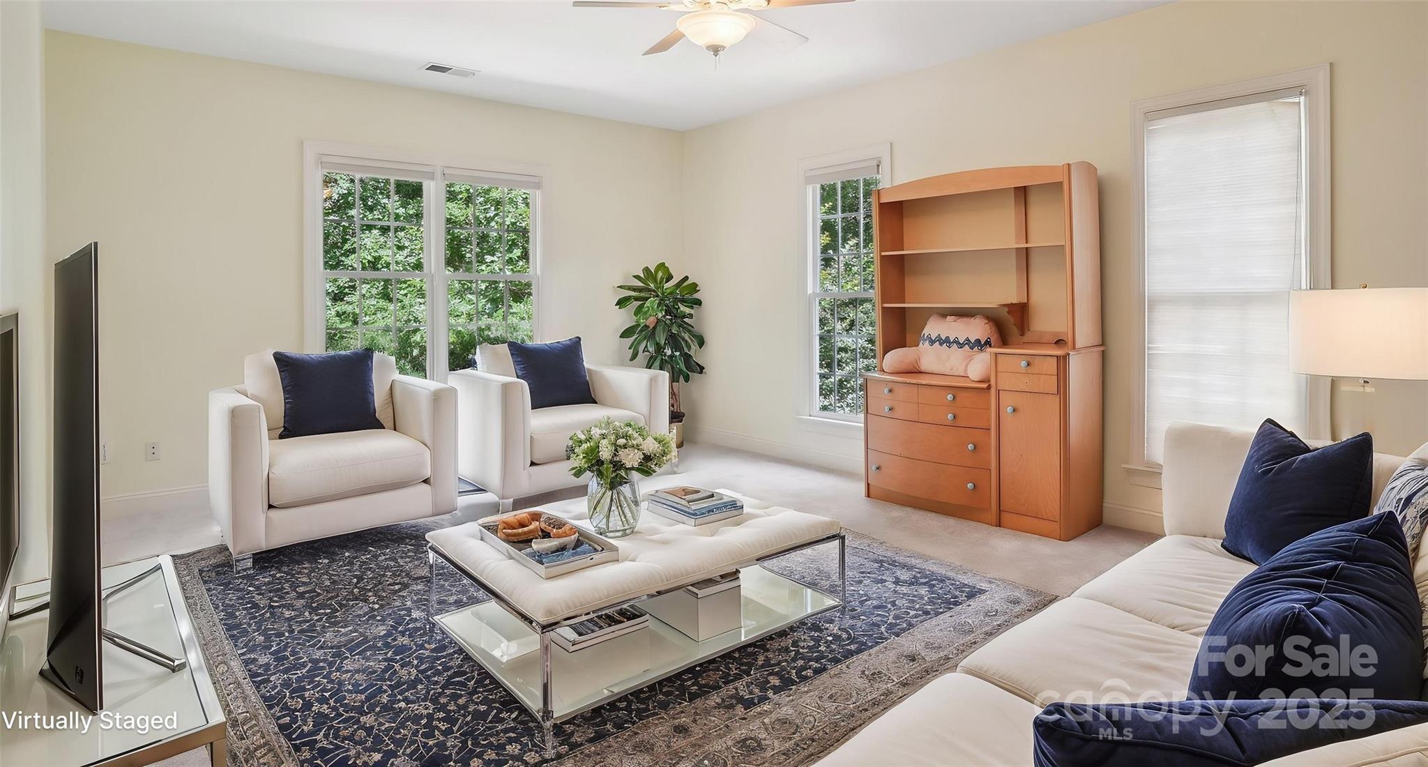 134 Lake Spring Loop Mooresville, NC 28117 - Photo 27 of 36 a living room with furniture and a rug