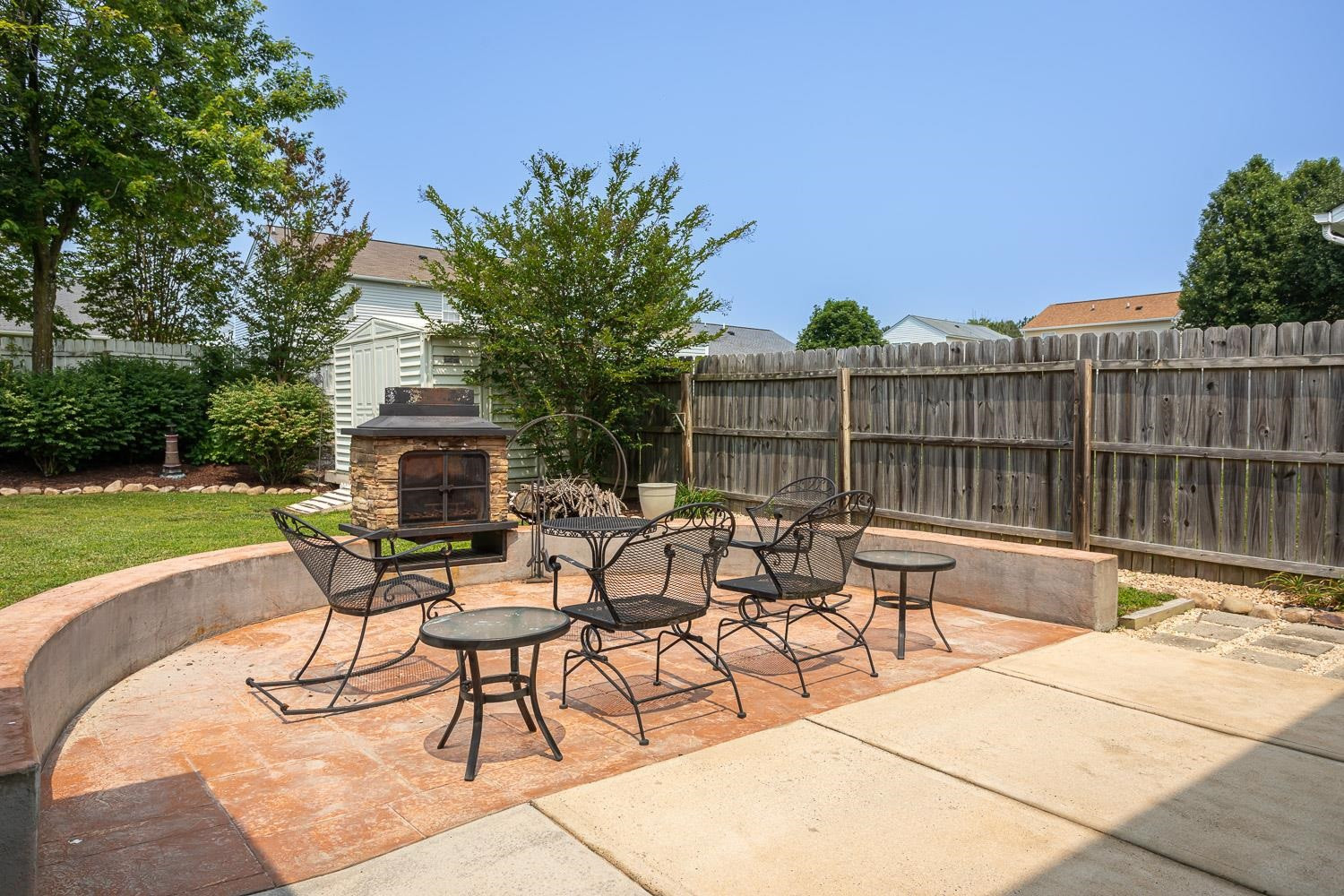 4129 Springfield Creek Drive Raleigh, NC 27616 - Photo 21 of 24 Patio and Firepit
