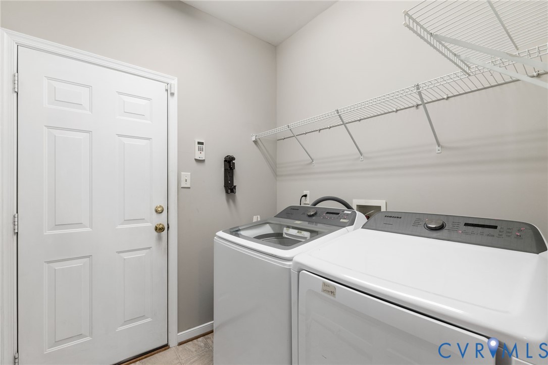 14225 Camack Trail Midlothian, VA 23114 - Photo 17 of 27 a utility room with dryer and washer