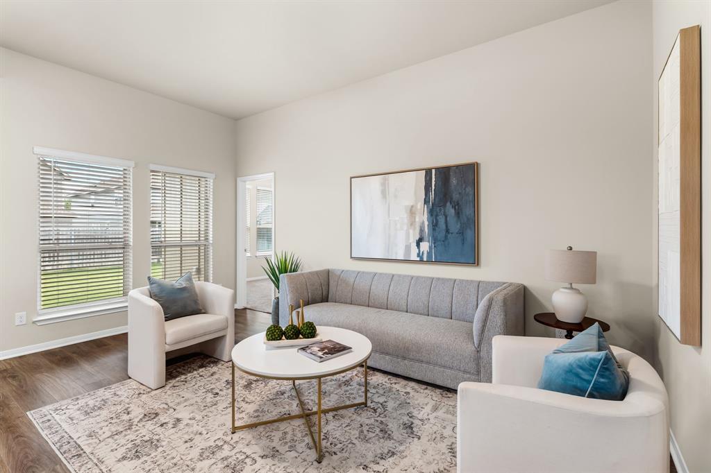 11233 Solar Street Lorena, TX 76655 - Photo 29 of 33 open floor plan living room with large windows