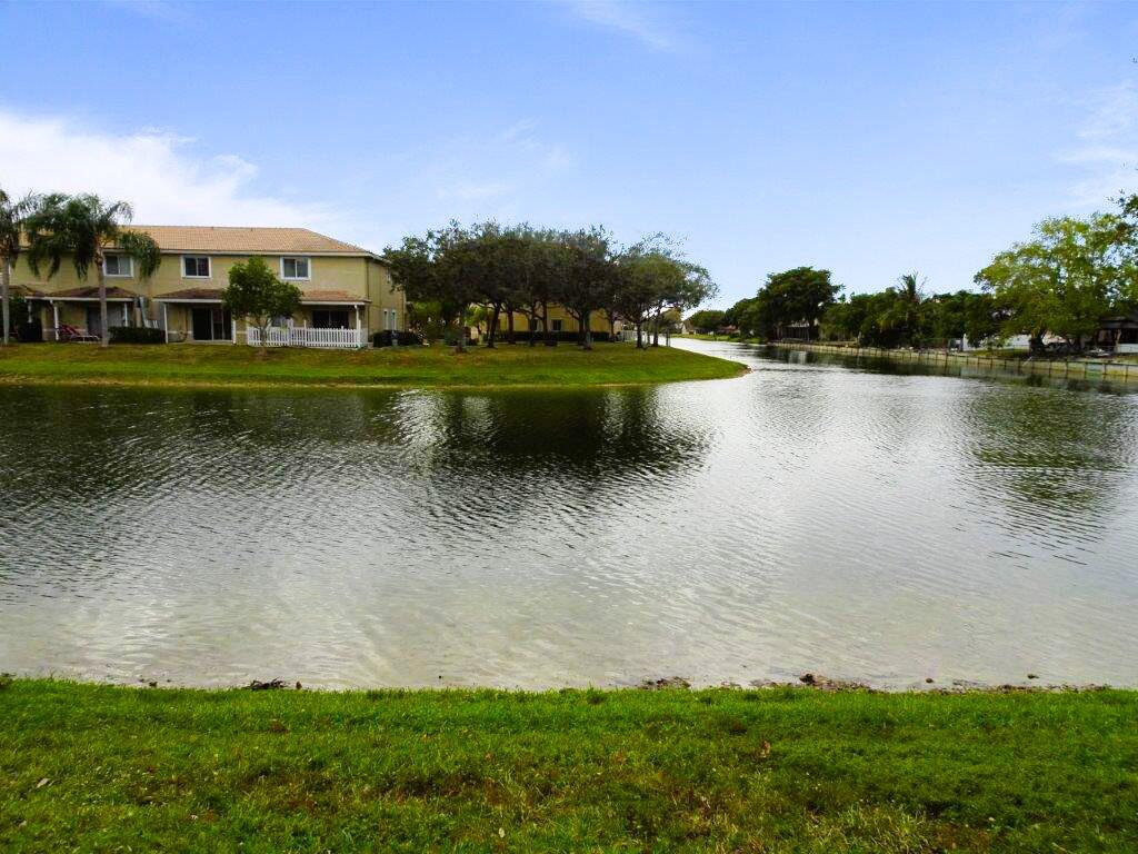 5927 Riverside Avenue Tamarac, FL 33321 - Photo 15 of 15 a view of a lake