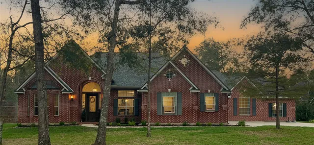 front view of house with a yard