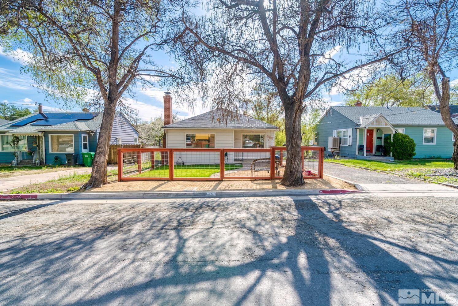 1360 Faland Way Reno, NV 89503 - Photo 25 of 26 a view of swimming pool with trees and plants