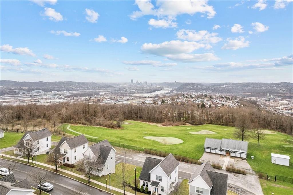 204 Pleasant Ridge Road McKees Rocks, PA 15136 - Photo 22 of 23 an aerial view of a houses with a big yard