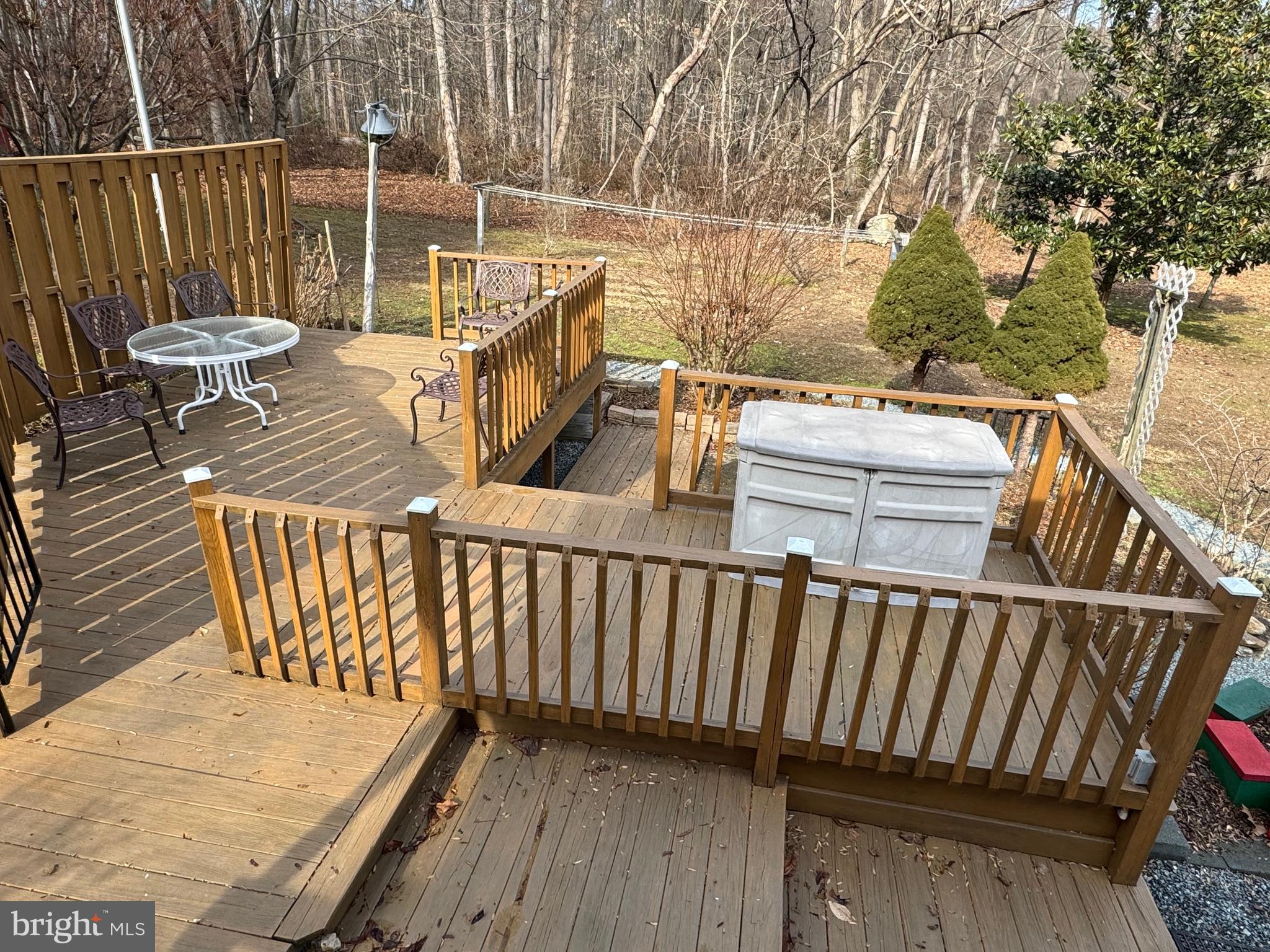 631 McCauley Road Conowingo, MD 21918 - Photo 22 of 32 a view of balcony with furniture