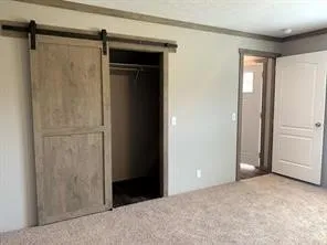 a view of closet area