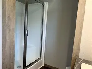 a view of front door