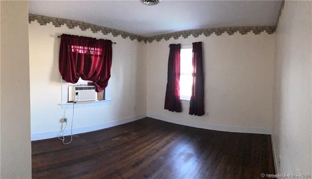 wooden floor in an empty room