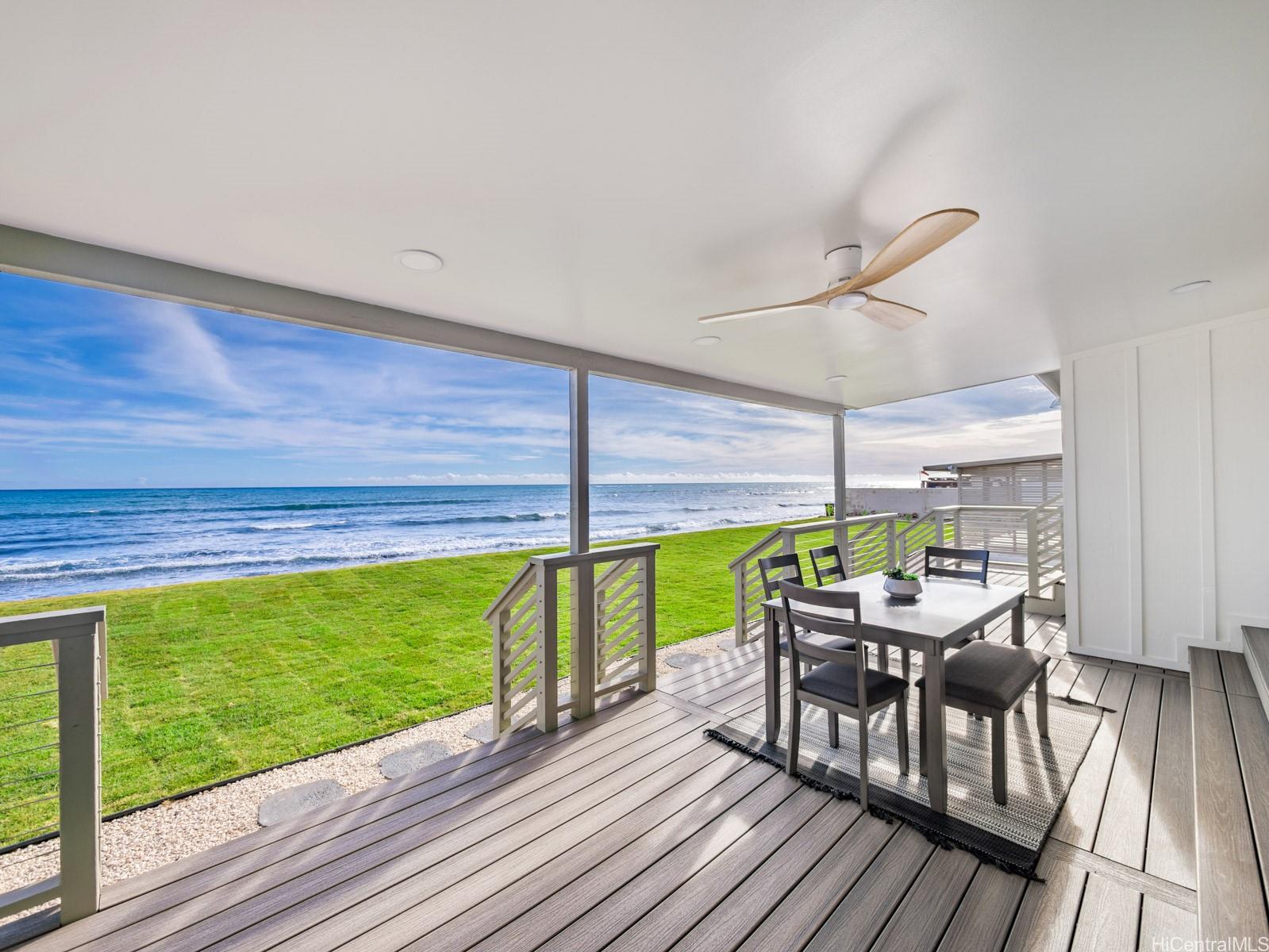 91-481 Ewa Beach Road, Unit C Ewa Beach, HI 96706 - Photo 23 of 25 a view of a dining room with furniture window and outside view
