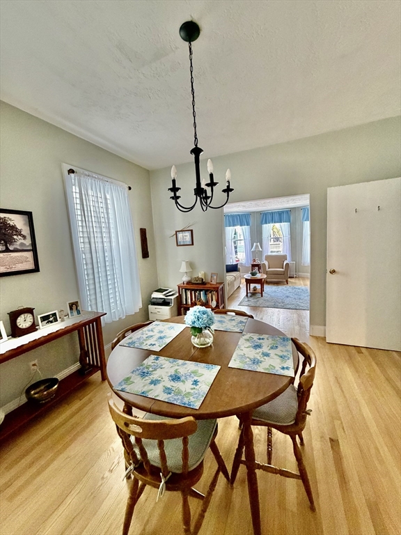 176 M Street, Unit 1 Boston, MA 02127 - Photo 7 of 11 a view of a dining room with furniture and wooden floor