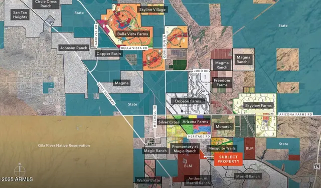 an aerial view of multiple houses with outdoor space