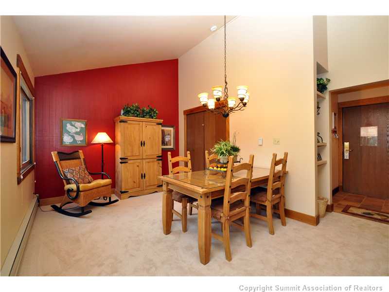 1977 Soda Ridge Road, Unit 1170 Keystone, CO 80435 - Photo 8 of 15 Dining Room. Flying Dutchman 1170 - Dining Area