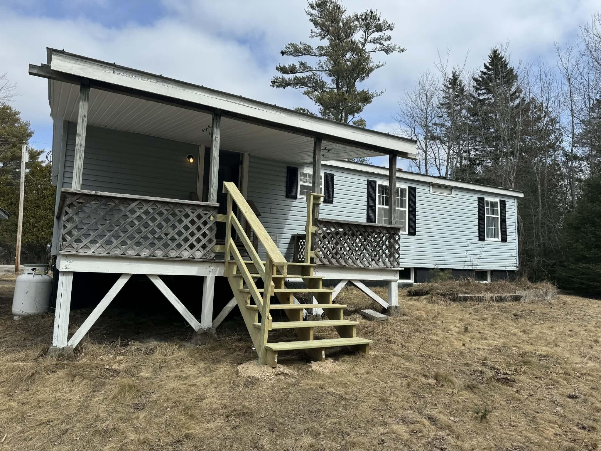 141 Cross Road Hancock, ME 04640 - Photo 8 of 46 back deck