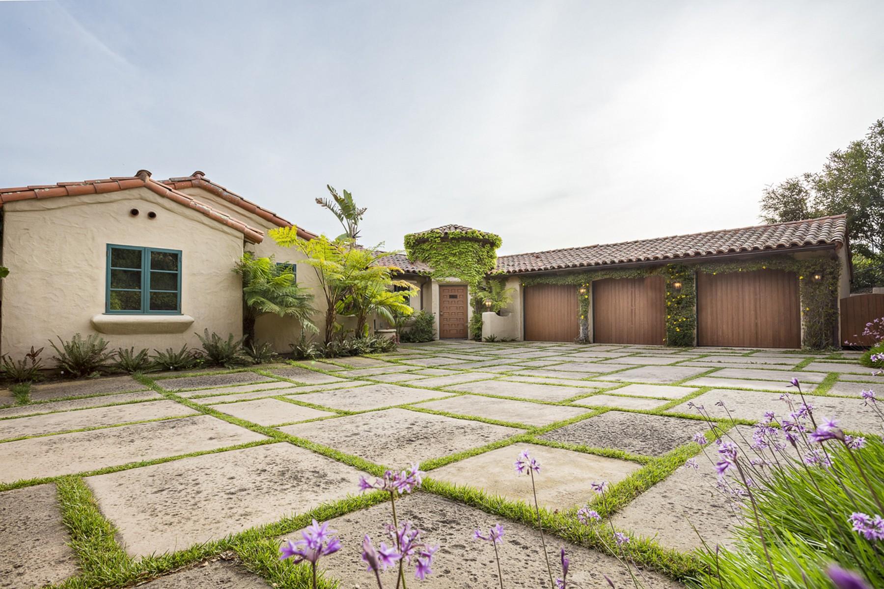 1214 High Ridge Lane Santa Barbara, CA 93103 - Photo 20 of 22 a front view of a house with basketball court