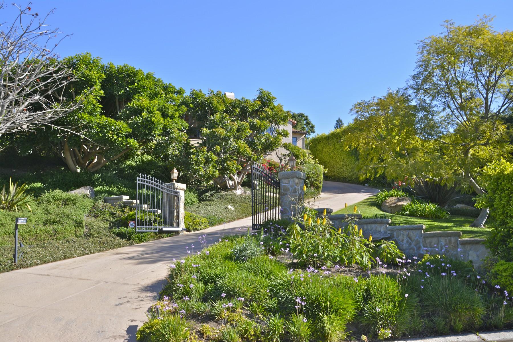 1214 High Ridge Lane Santa Barbara, CA 93103 - Photo 7 of 22 a view of a garden with plants