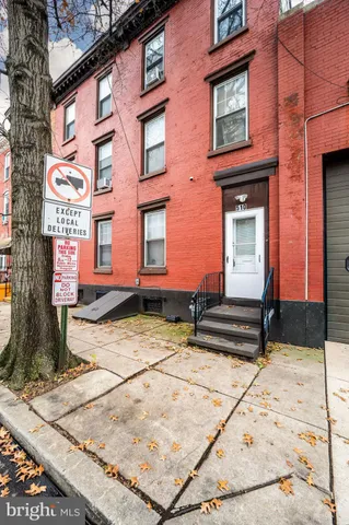 a sign on the side of a building