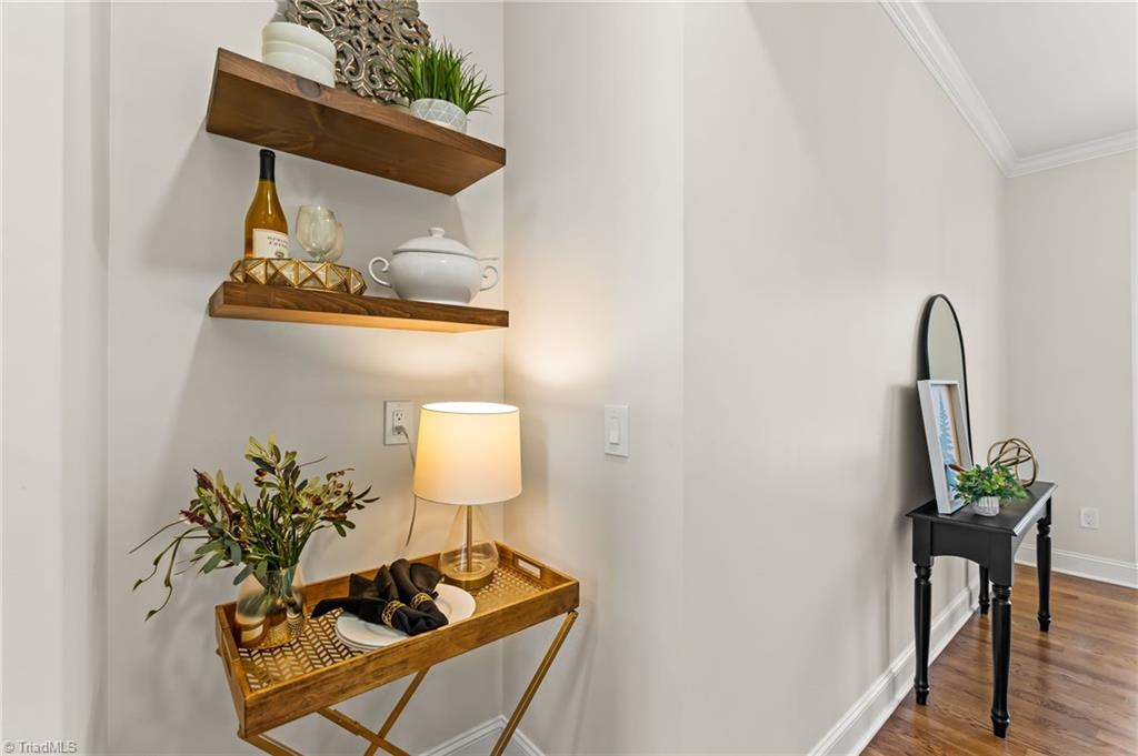 8419 Pheasant Ridge Drive Colfax, NC 27235 - Photo 10 of 49 Shelving nook between Kitchen and Dining