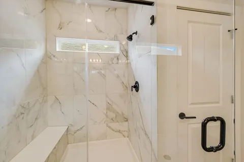 a outdoor dining space with furniture and garden view