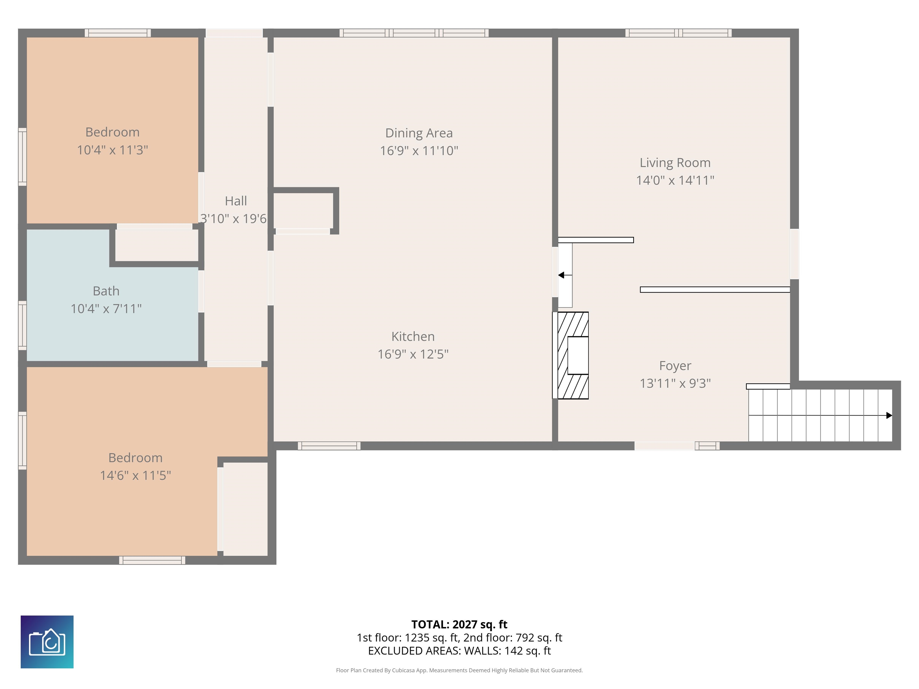 408 Rosemary Street Georgetown, SC 29440 - Photo 32 of 34 View of floor plan / room layout