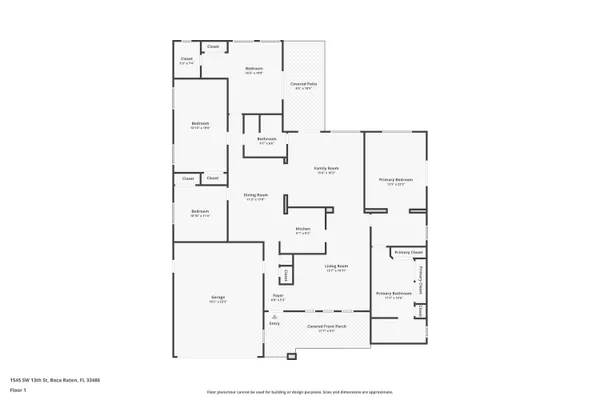 $5,000 | 1545 Southwest 13th Street, Boca Raton, FL 33486