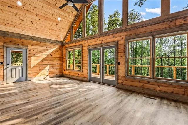 a view of front door